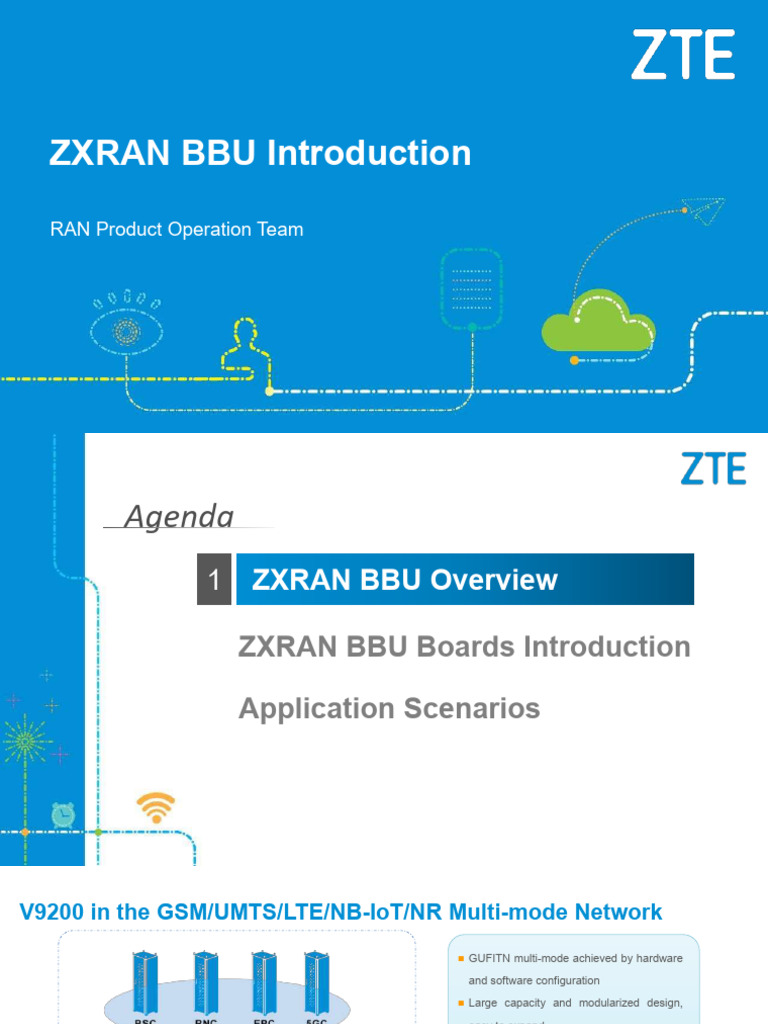 ZXRAN V9200 BBU Overview and Specs | PDF | Lte (Telecommunication