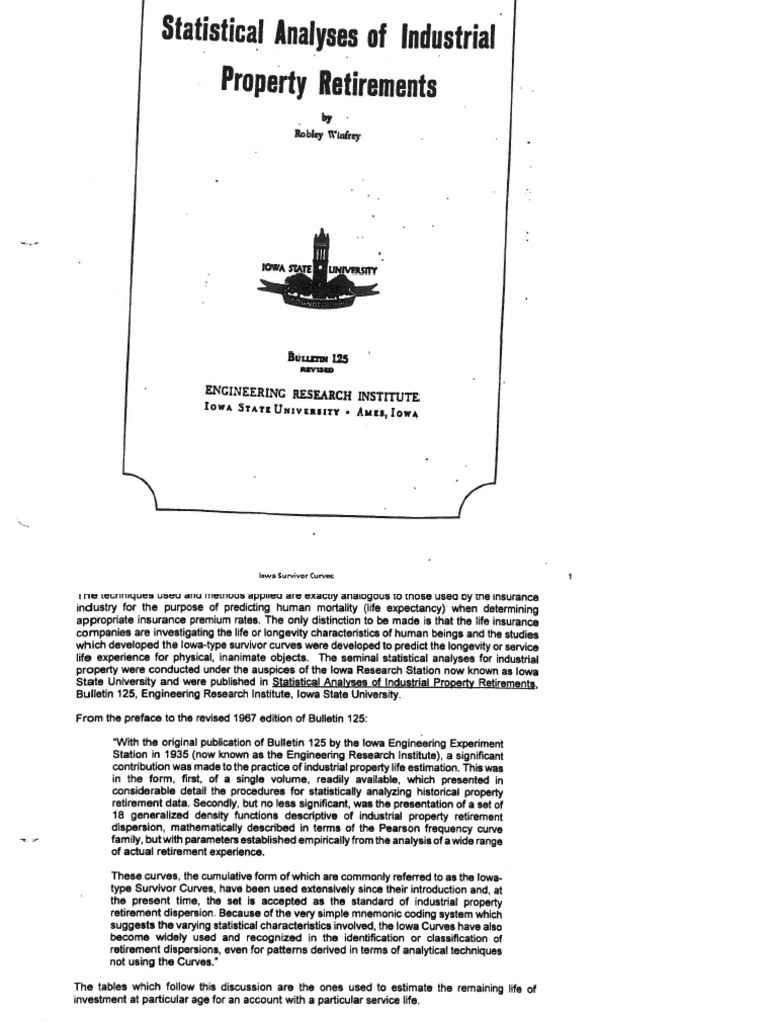 2 Iowa Survivor Curves PDF | PDF