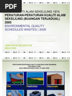 Download Akta Kualiti Alam Sekitar Buangan Terjadual by shafiebuang SN93651249 doc pdf