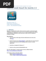 Jtouch15.HowTo