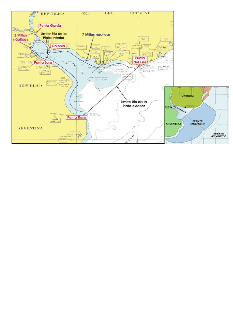 Mapa Rio de La Plata | PDF