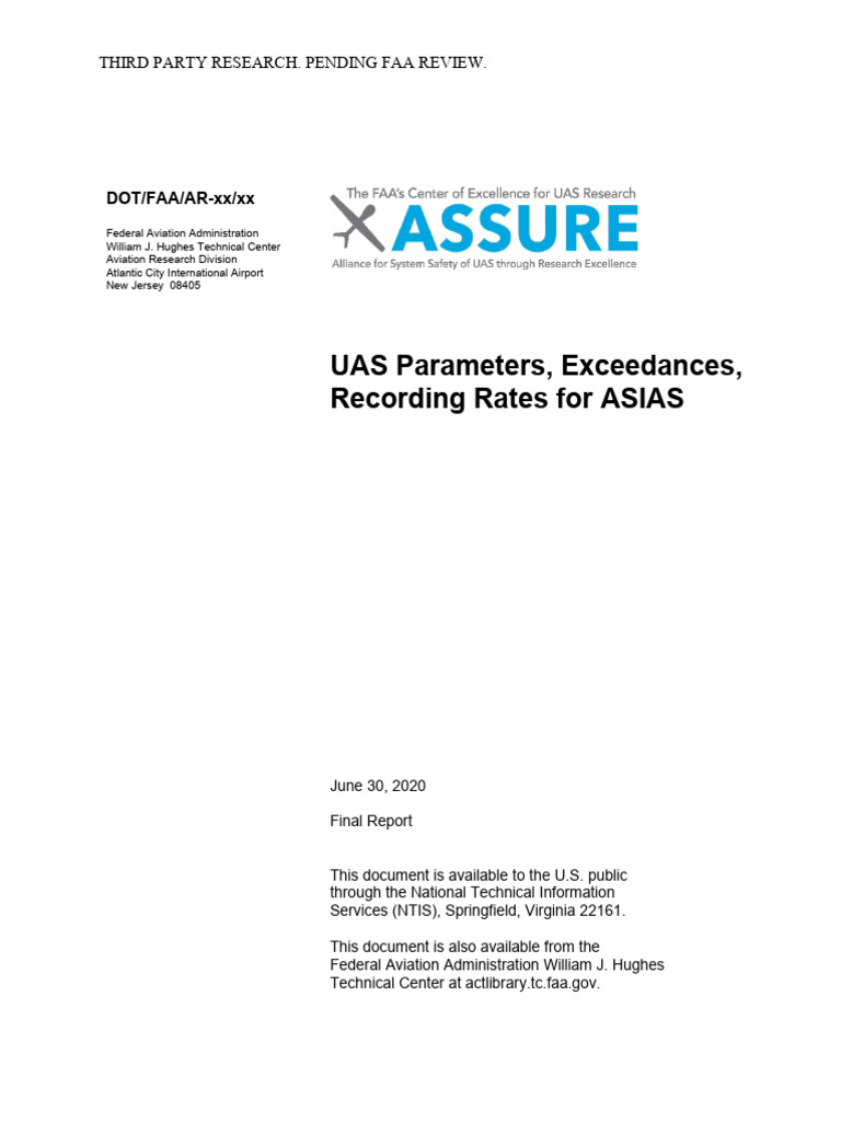 UAS Flight Data Monitoring Standards | PDF | Unmanned Aerial Vehicle ...