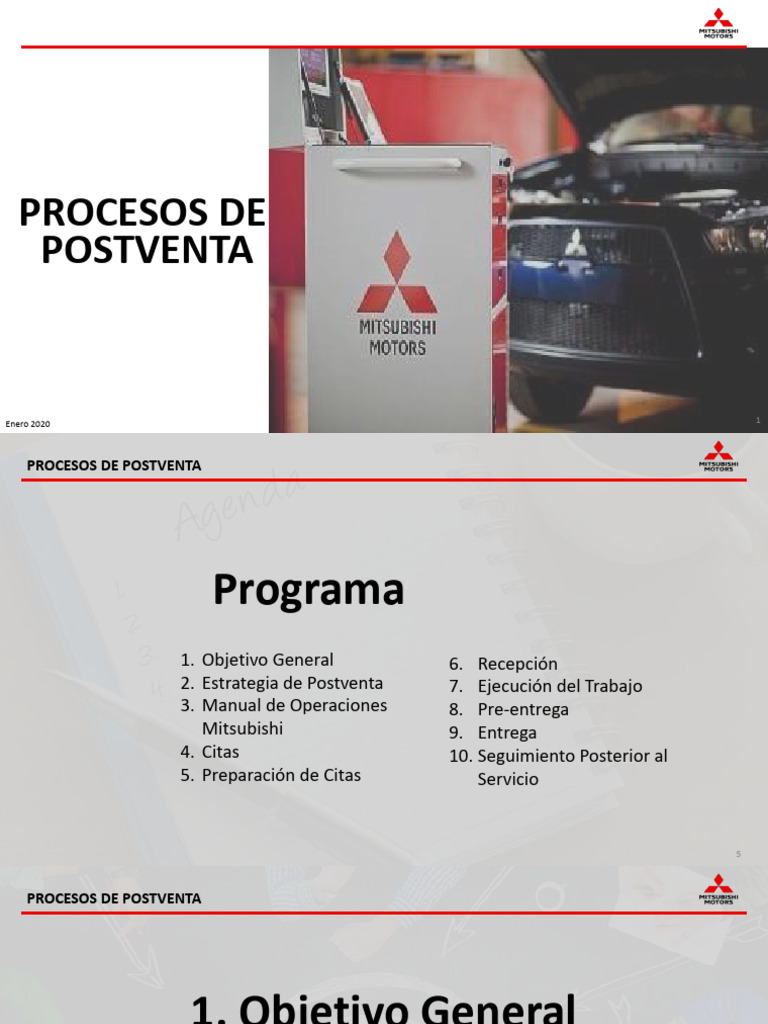 Estrategias de Postventa Mitsubishi 2020 | PDF | Software | Business