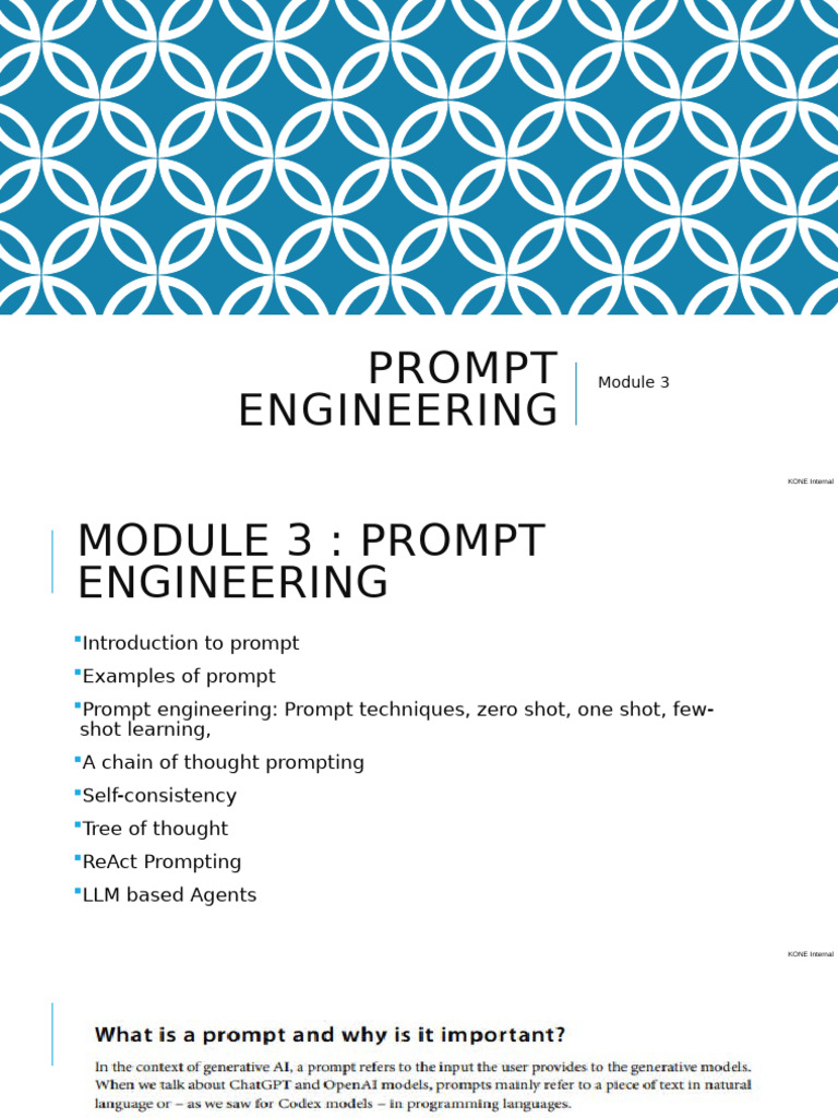 Prompt Engineering Techniques Overview | PDF