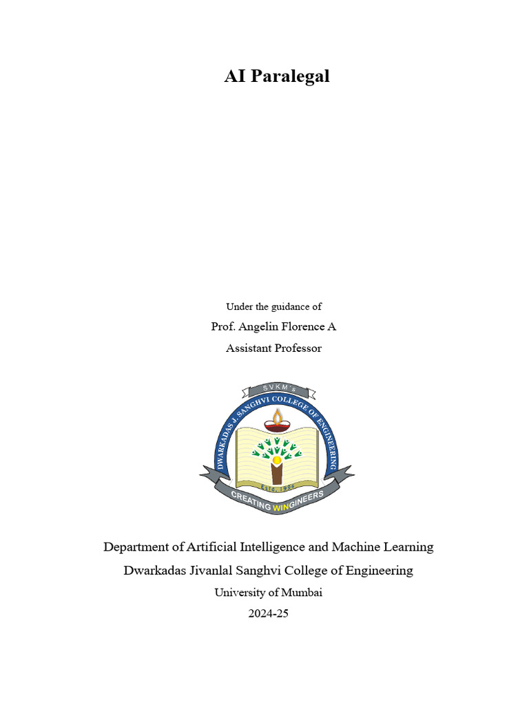 Final Report | PDF | Artificial Intelligence | Intelligence (AI ...
