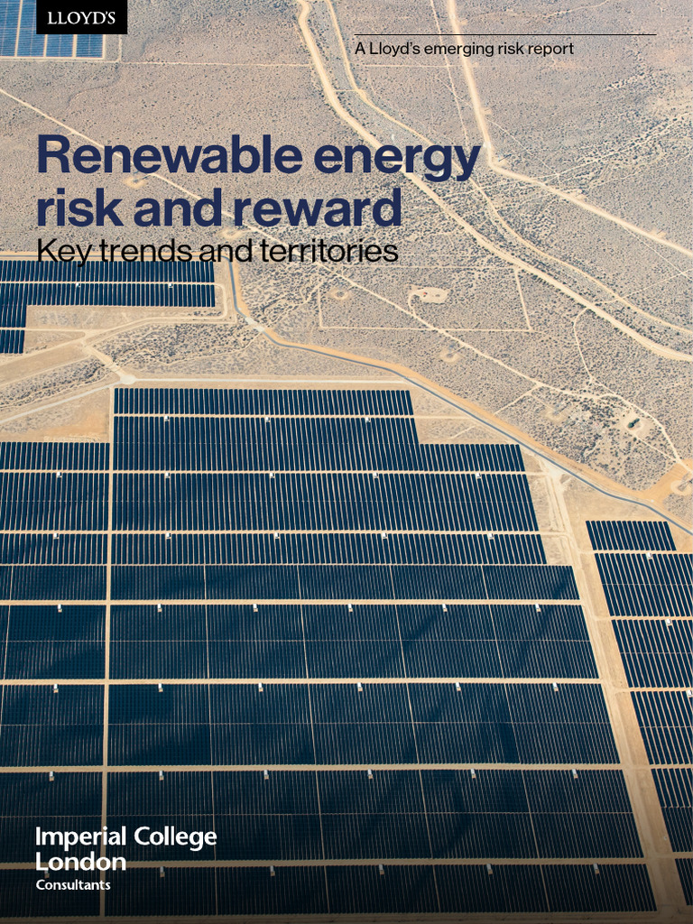 PDF Renewable Energy Risk and Reward RenEnergy KeyTrendsandTerritories ...
