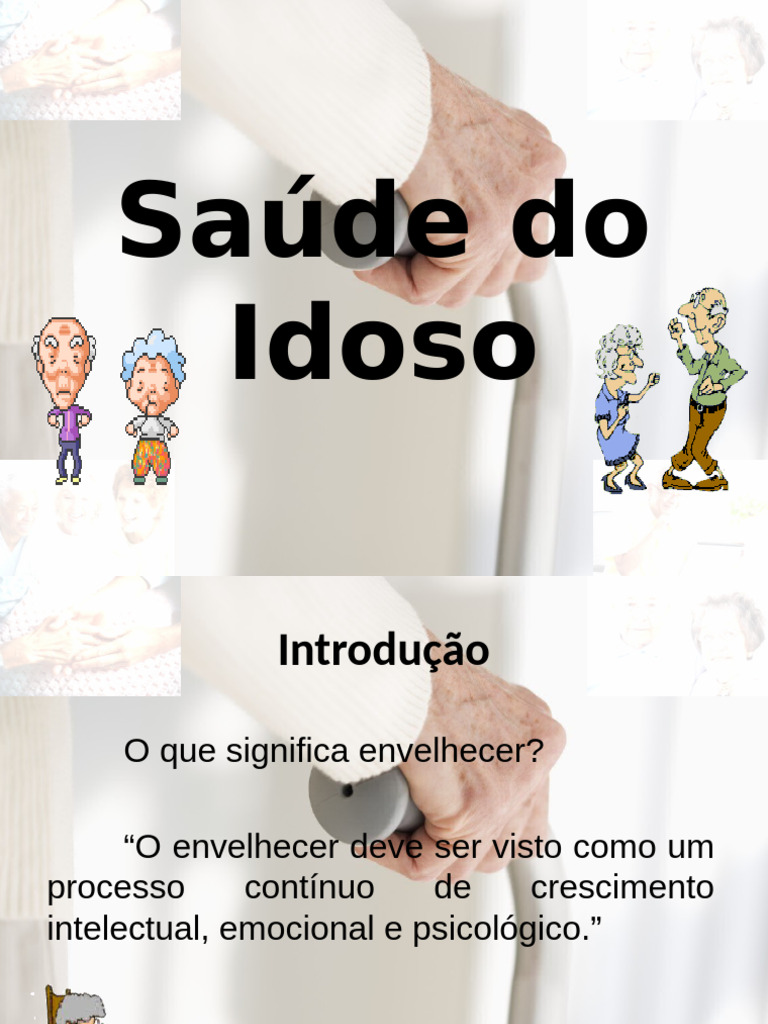 aula 1 saude do idoso | PDF | Terceira idade | Cidadania