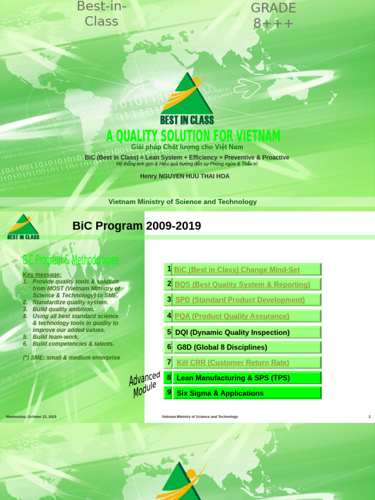Tư Duy Kinh Doanh Bic-Best in Class | PDF