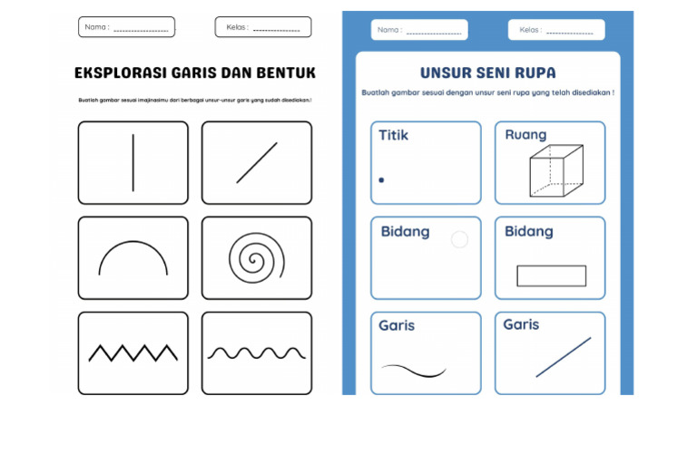 LKPD Seni Rupa Unsur | PDF