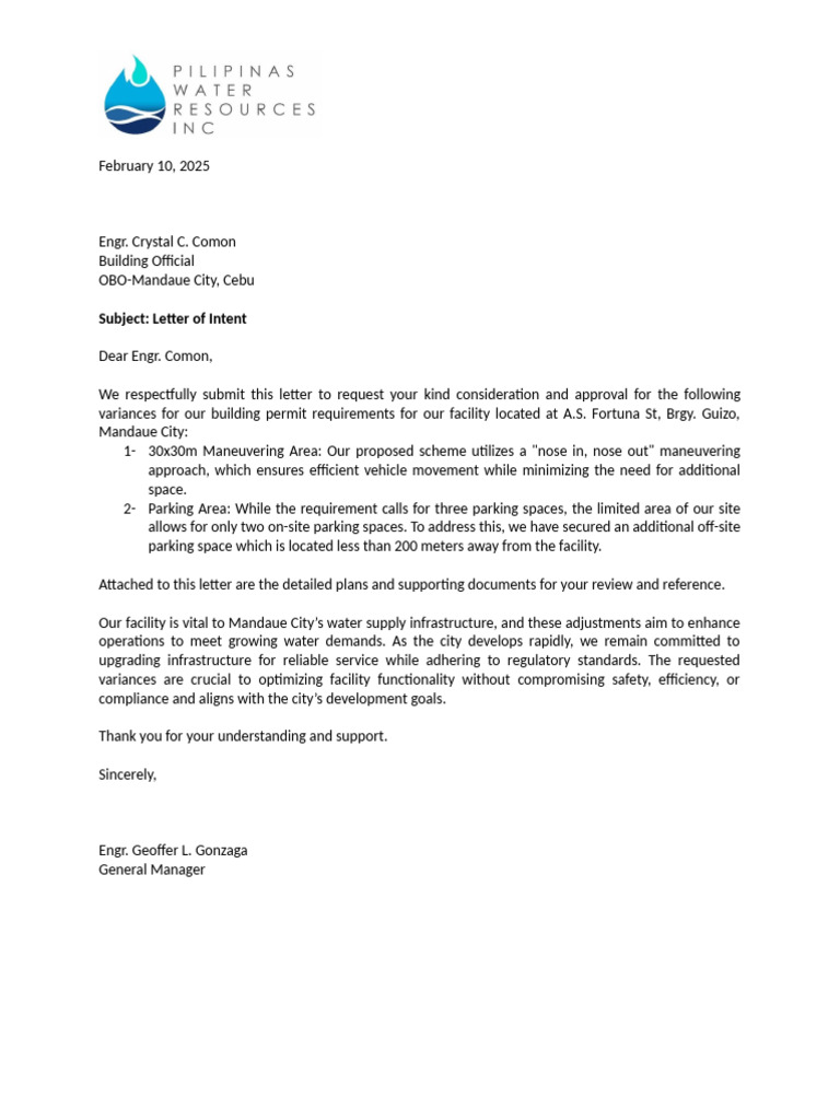 Building Permit Variance Request | PDF