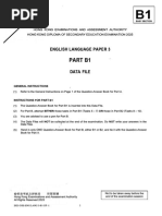 2025 HKDSE English Paper 2 Guidelines | PDF
