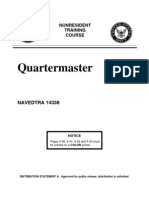 US Navy Nautical Skills Course - Quartermaster NAVEDTRA 14338
