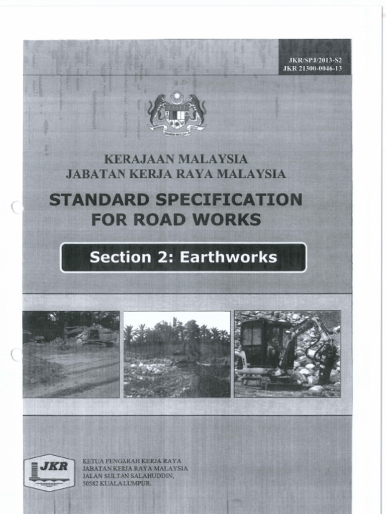 SSRW - Section 2 Earthworks | PDF