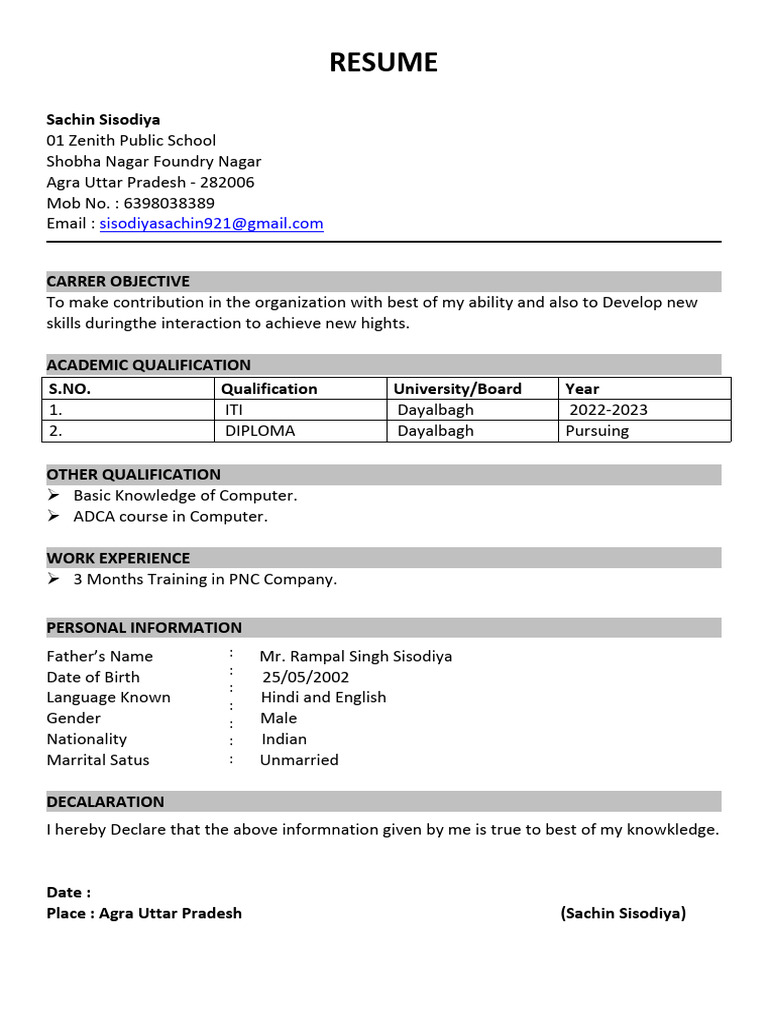 Sachin | PDF