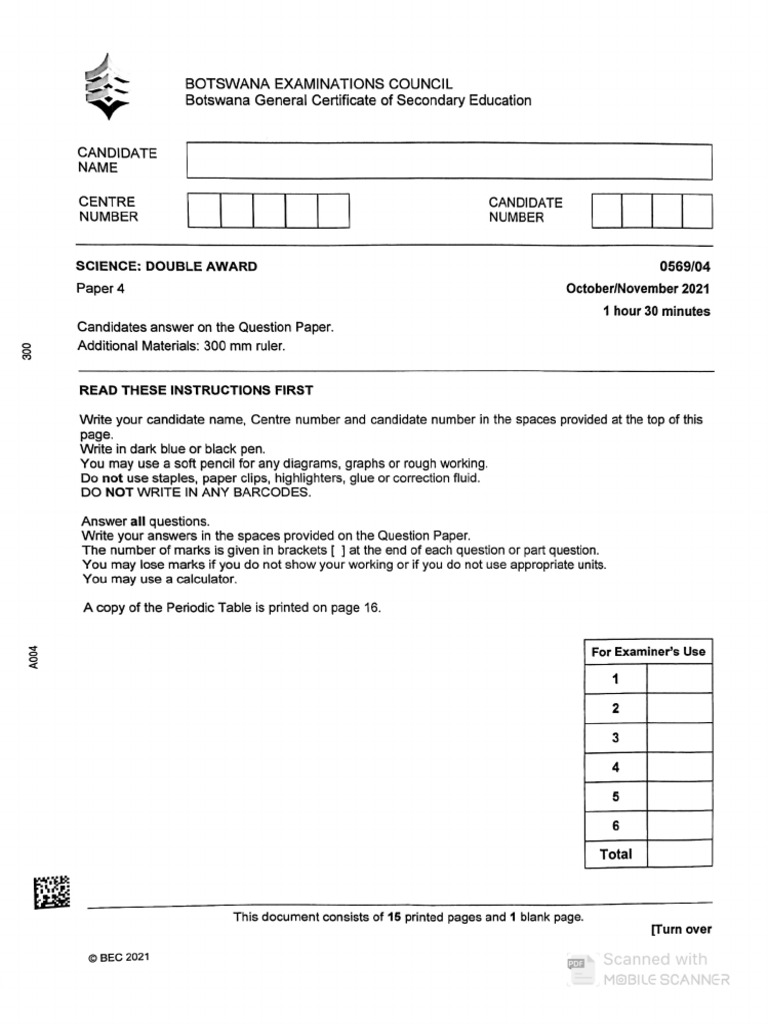 Sda Paper 4 2021 | PDF