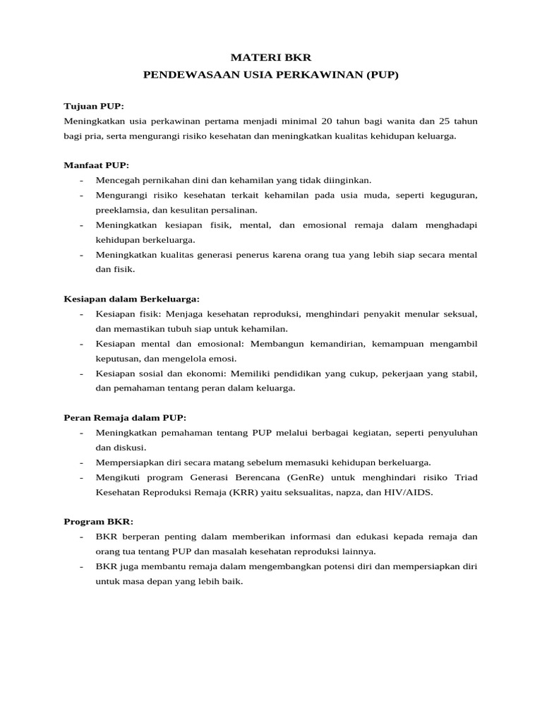 Materi BKR | PDF