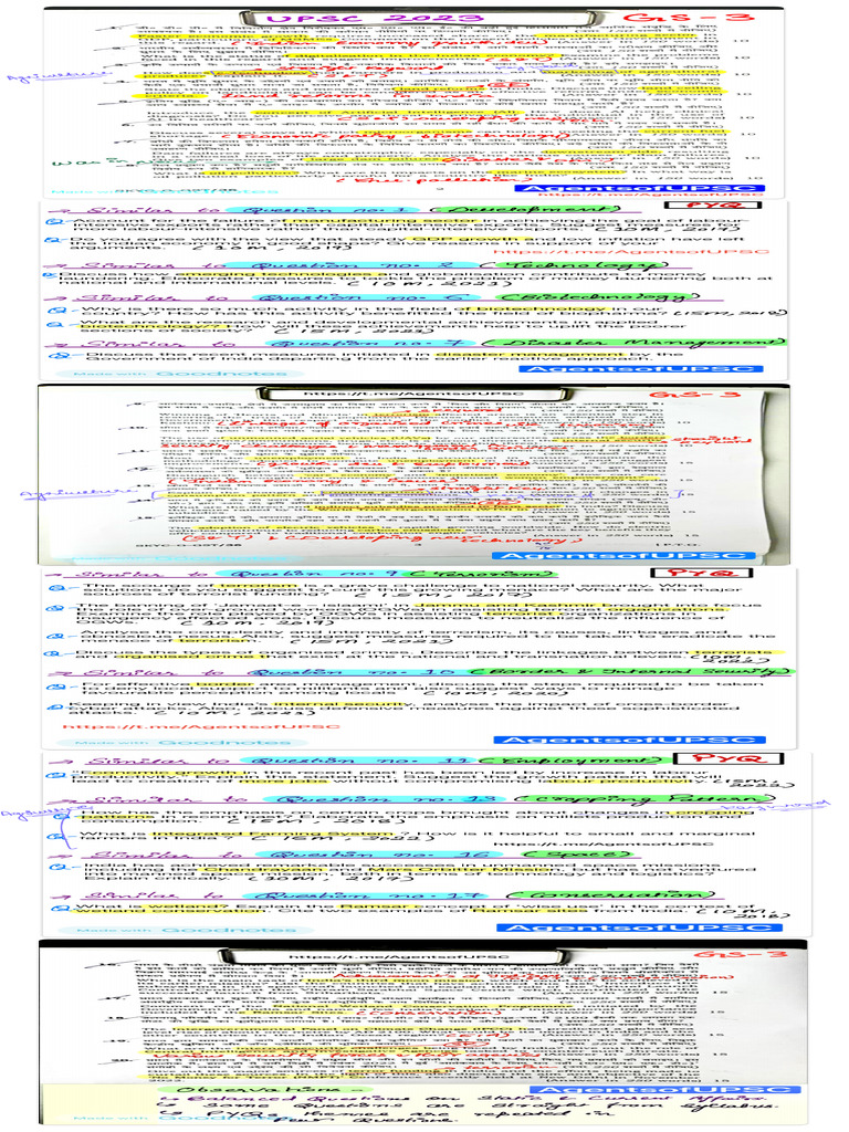 CSE2023 GS3 Analysis | PDF