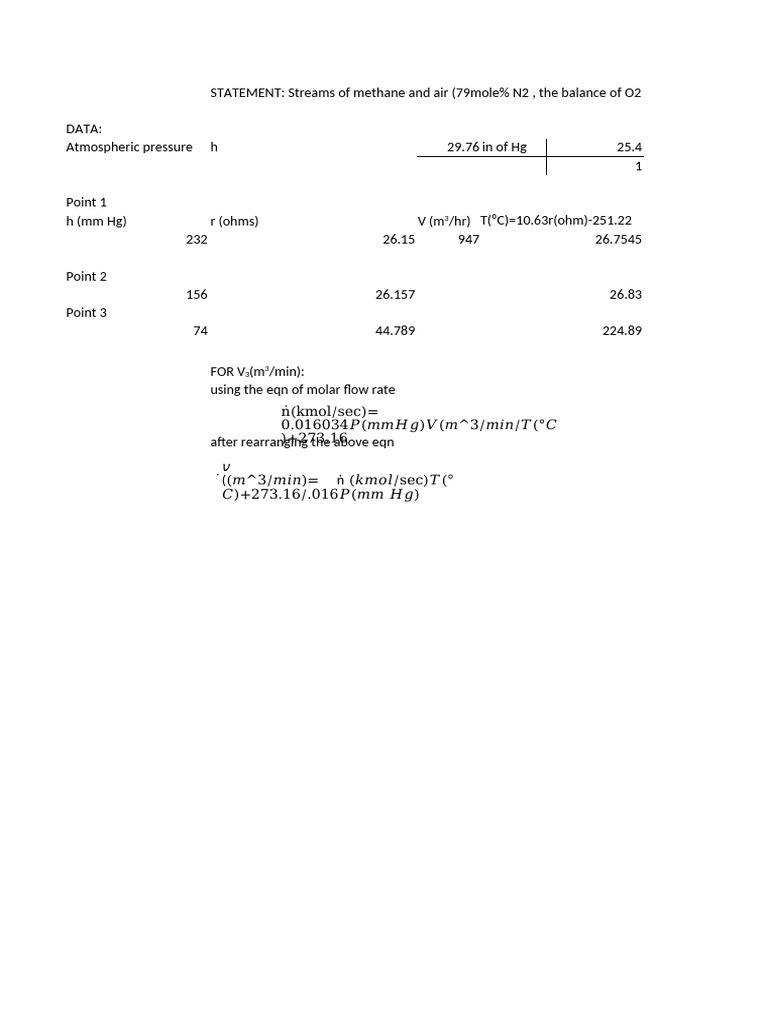 SHahzor Ex 3 | PDF | Pressure Measurement | Flow Measurement