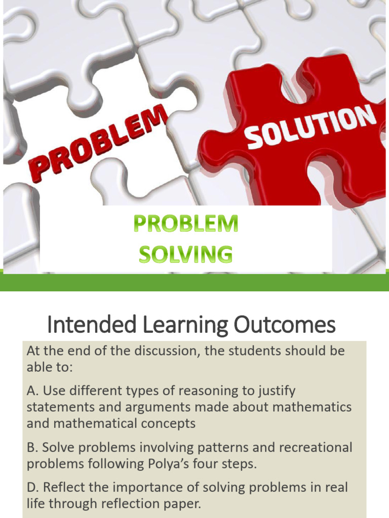 Problem Solving and Reasoning2025 | PDF | Deductive Reasoning | Mathematics