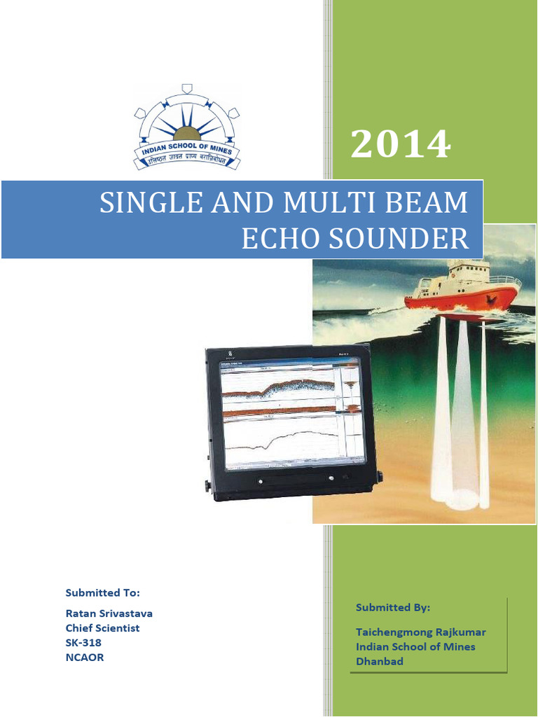 Single and Multi Beam Echo Sounder Guide | PDF