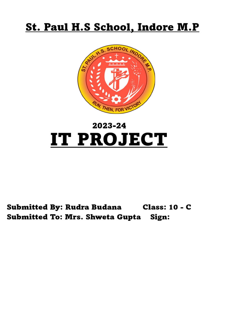 IT Project on LibreOffice Base | PDF