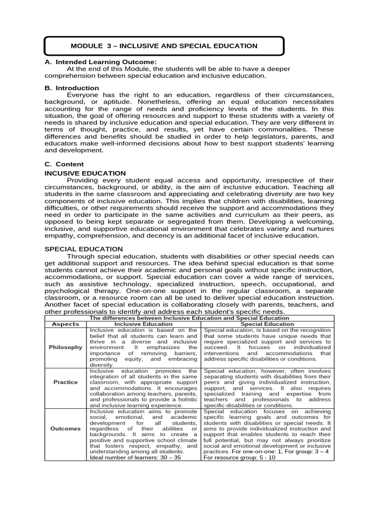 Equality, Equity, Liberation, Accommodation, Modification | PDF ...