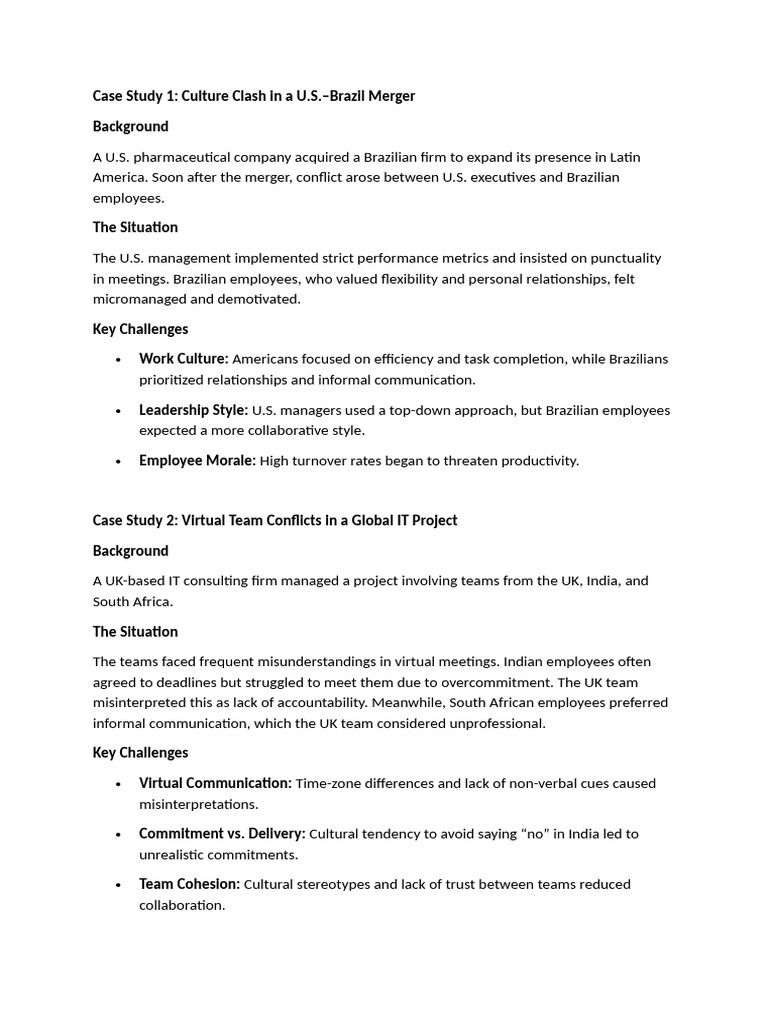 CCDM - Case Studies | PDF