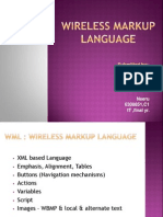 Wireless Markup Language