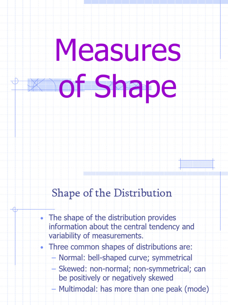 ENSC 2013 Peer Discussion 2 Measures of Shape | PDF | Skewness ...