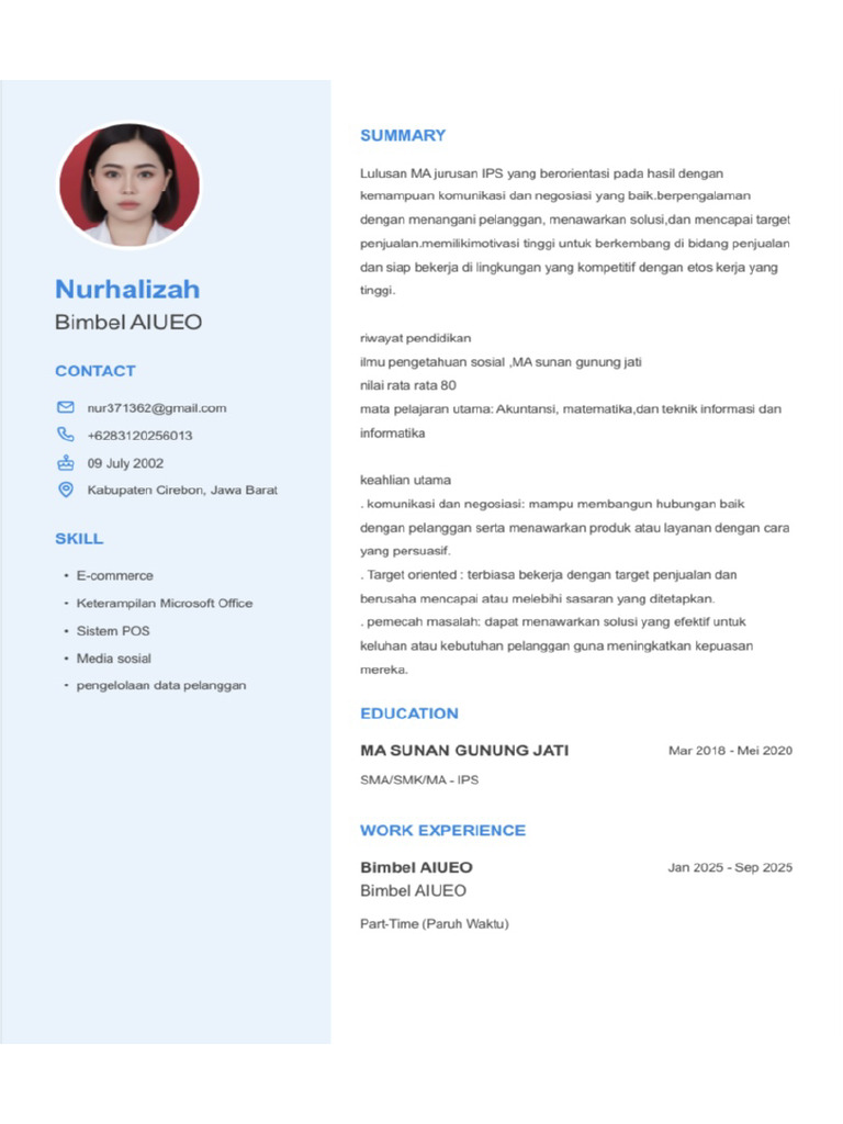 CV Ku | PDF