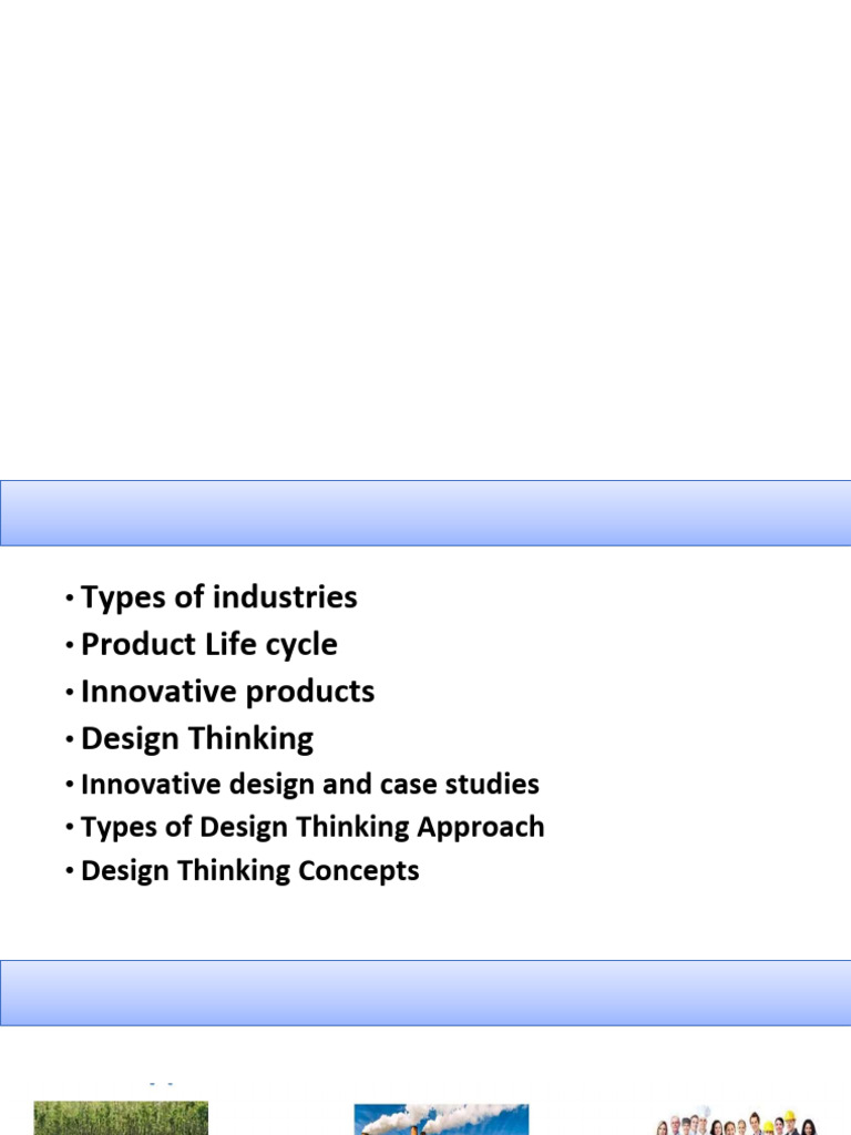 Design Thinking & Innovation Workshop | PDF | Design Thinking | Thought