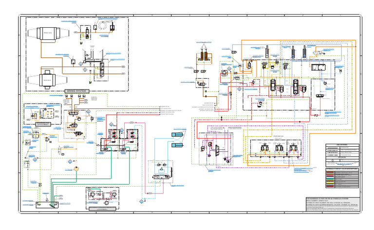 950 GC Hydraulic System Schematic Guide | PDF | Valve | Brake