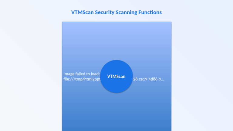 VTMScan Security Scanning Functions | PDF