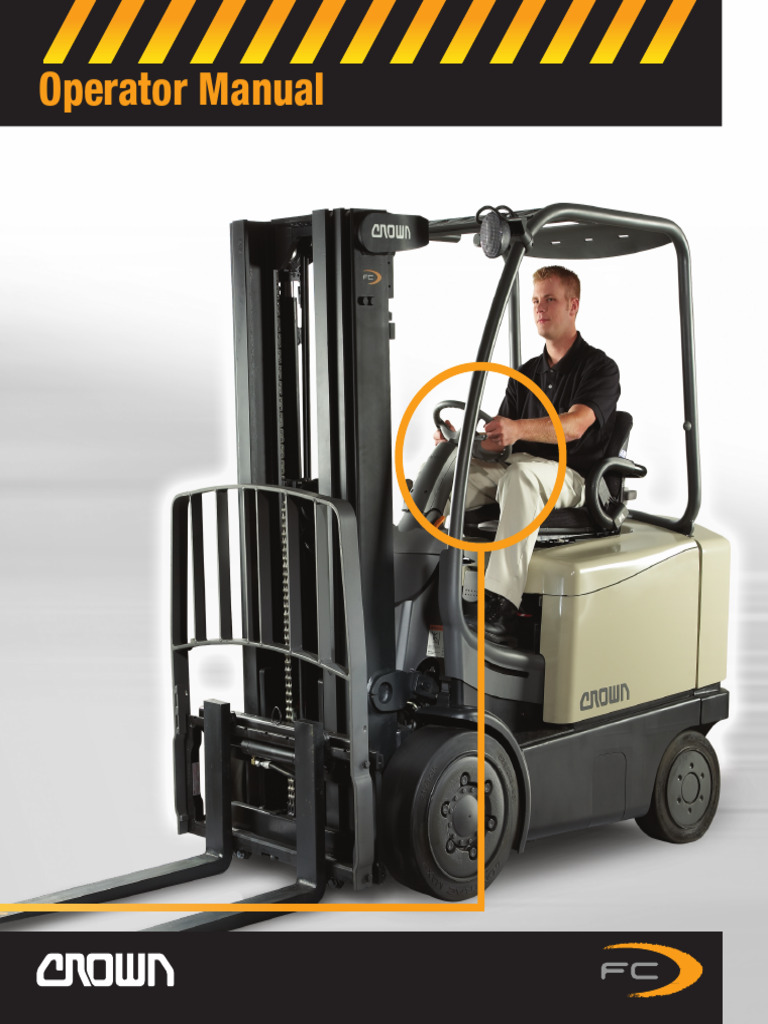 Sit-Down Rider Truck Operator Manual | PDF | Forklift | Truck