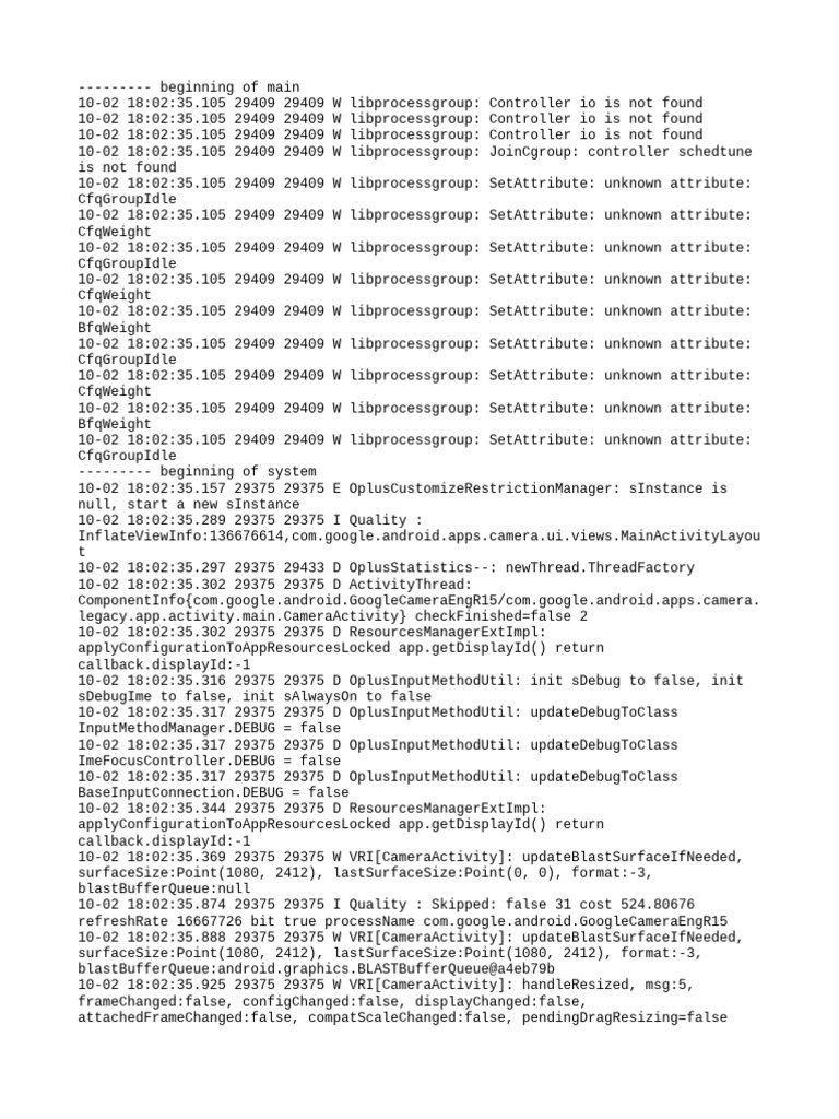 Log Cat 1759408358229 | PDF | Computing | Computer Engineering