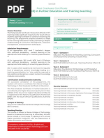 PGCE Entry Requirements and Details | PDF | Postgraduate Education ...