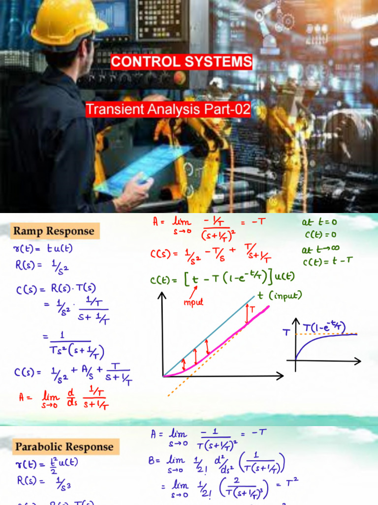 Lecture-13 - Transient Response Part-02 | PDF