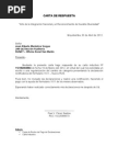 CARTA DE DESISTIMIENTO