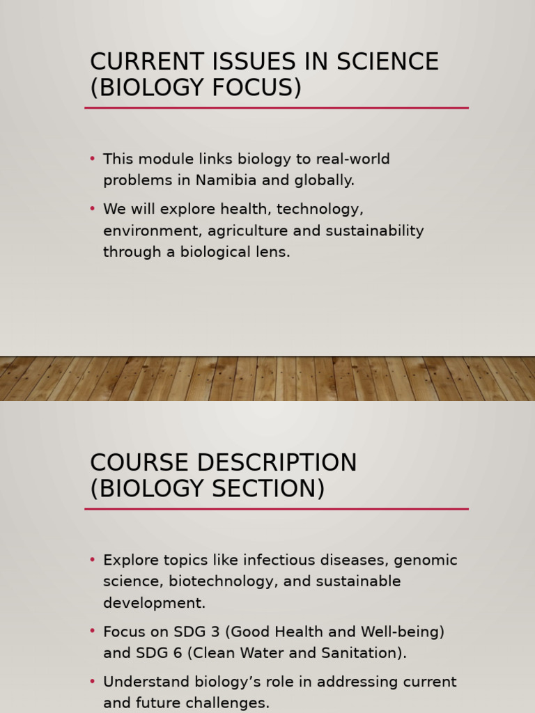 Biology's Role in Global Health Issues | PDF | Vaccines | Infection