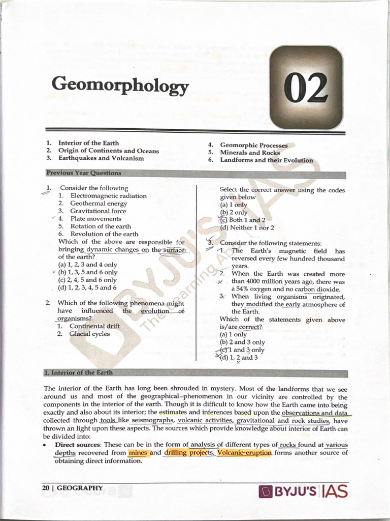 Geo Morphology | PDF