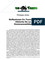 Aries Philippe - Reflexiones en Torno a La Historia de La Homosexual Id Ad
