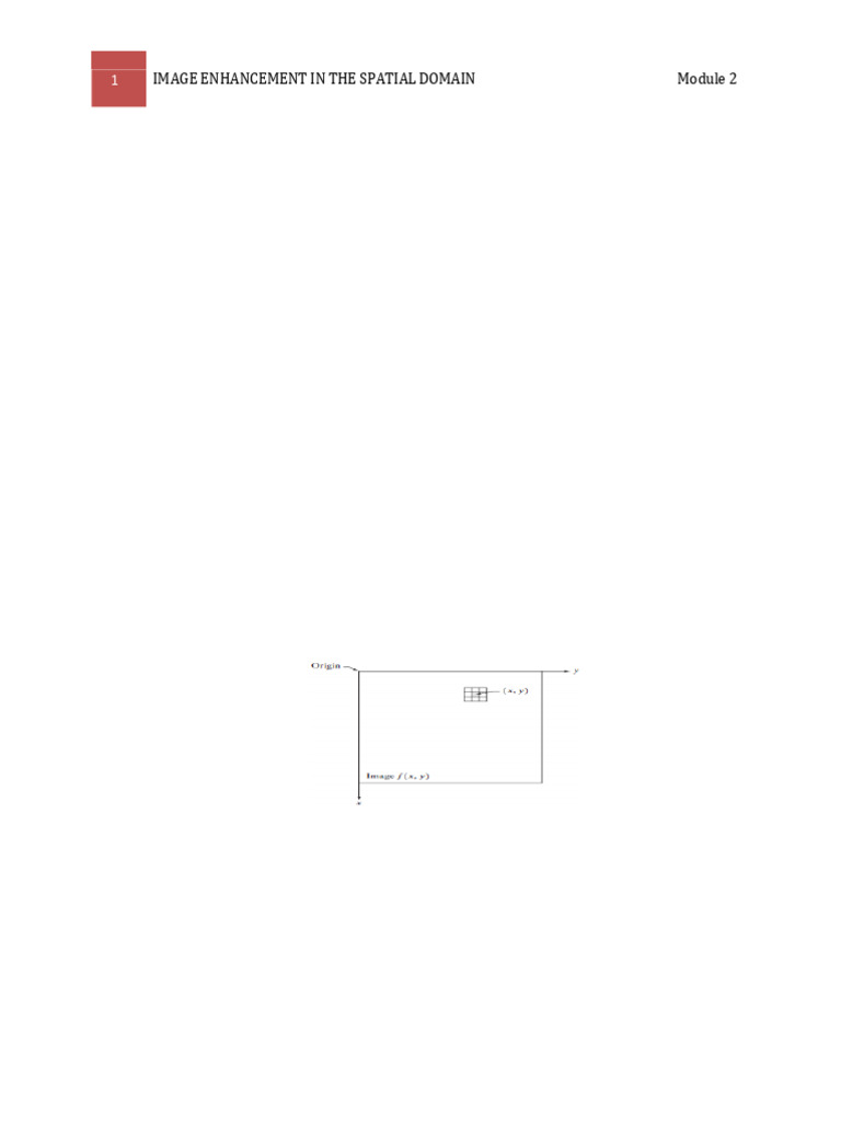 Spatial Domain Image Enhancement Techniques | PDF | Digital Signal ...