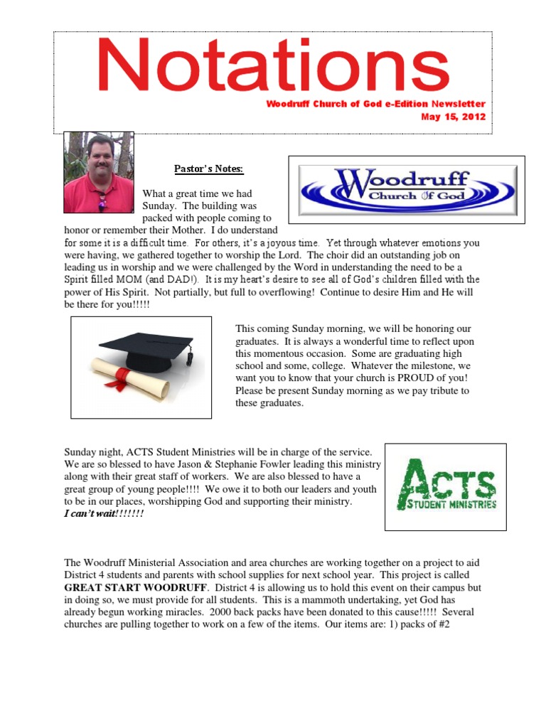 Pastor's Notes:: I Can't Wait!!!!!!! | PDF | Religion And Belief