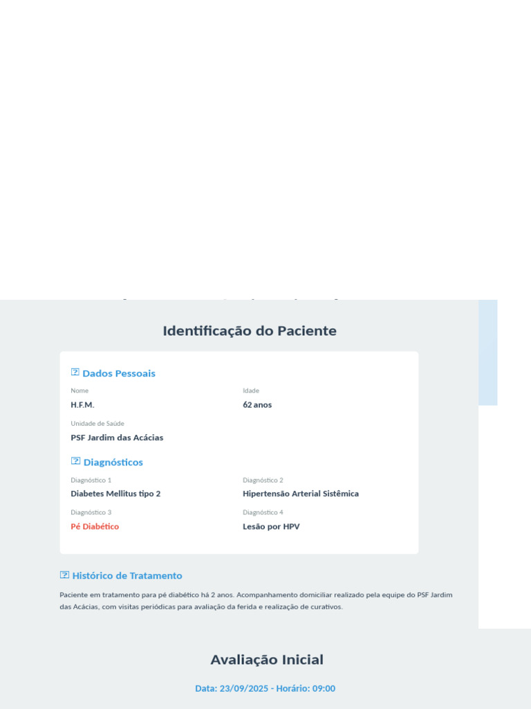 Plano Terap Utico Singular - Paciente H F M | PDF | Diabetes ...