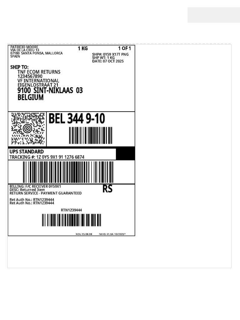 View Label | PDF
