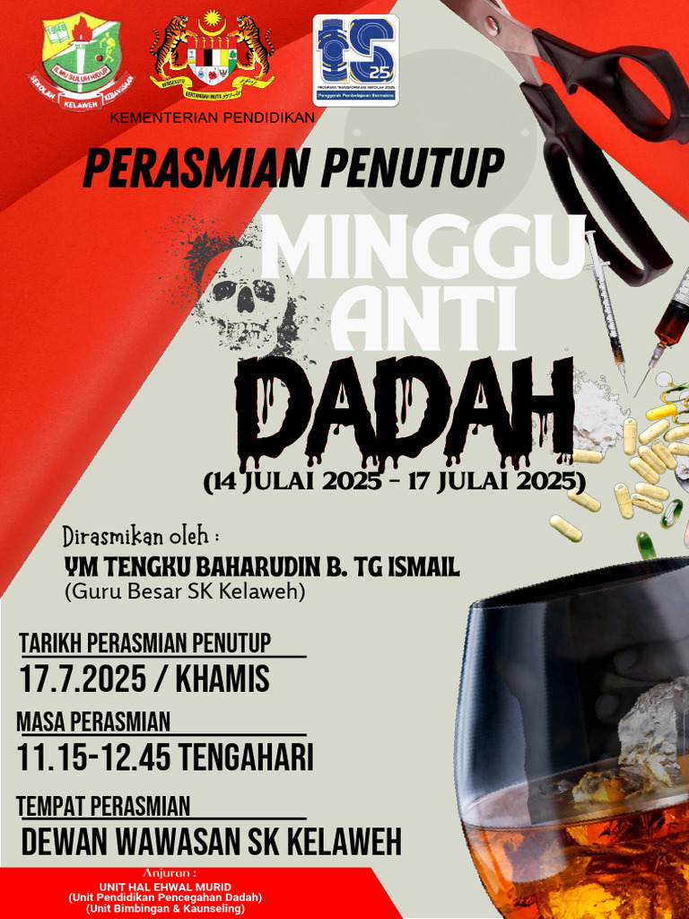 Buku Program Anti Dadah SKK 2025 | PDF