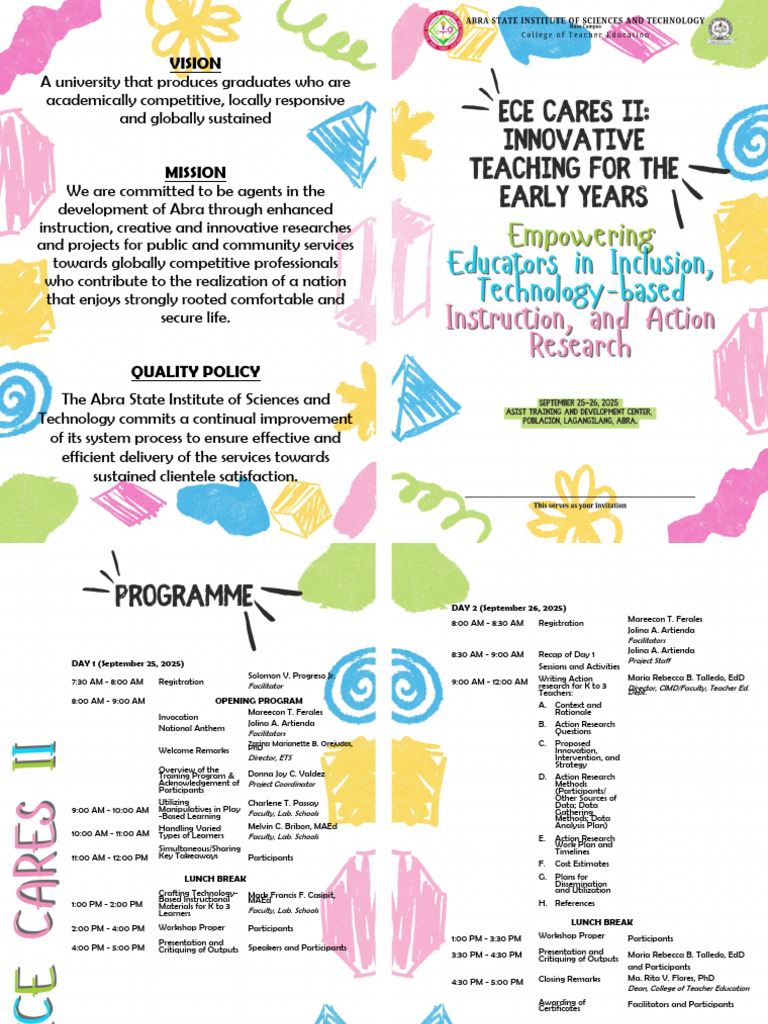 Training Program for K-3 Educators | PDF | Cognition | Learning