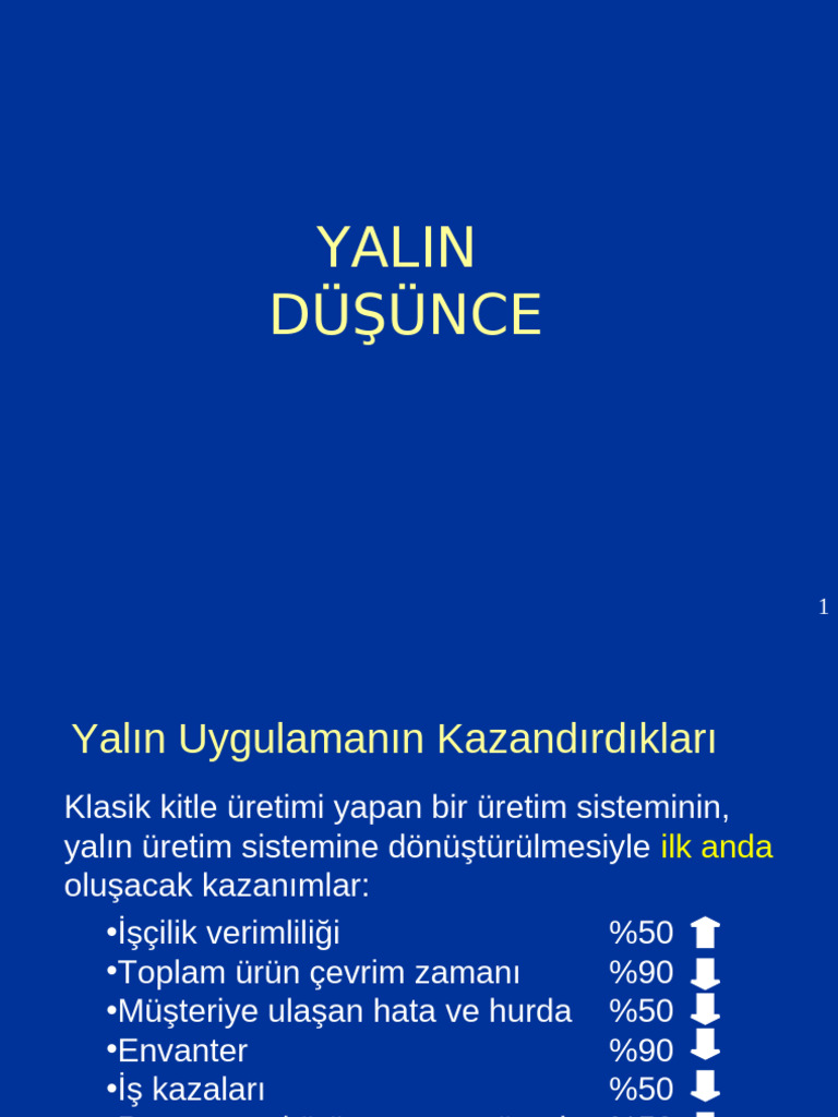 Yalin Düşünce | PDF