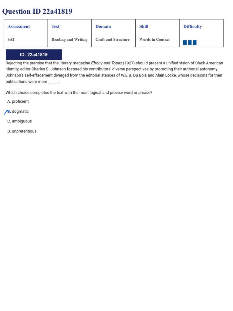 SAT Reading and Writing Practice Questions | PDF | Umami | Taste