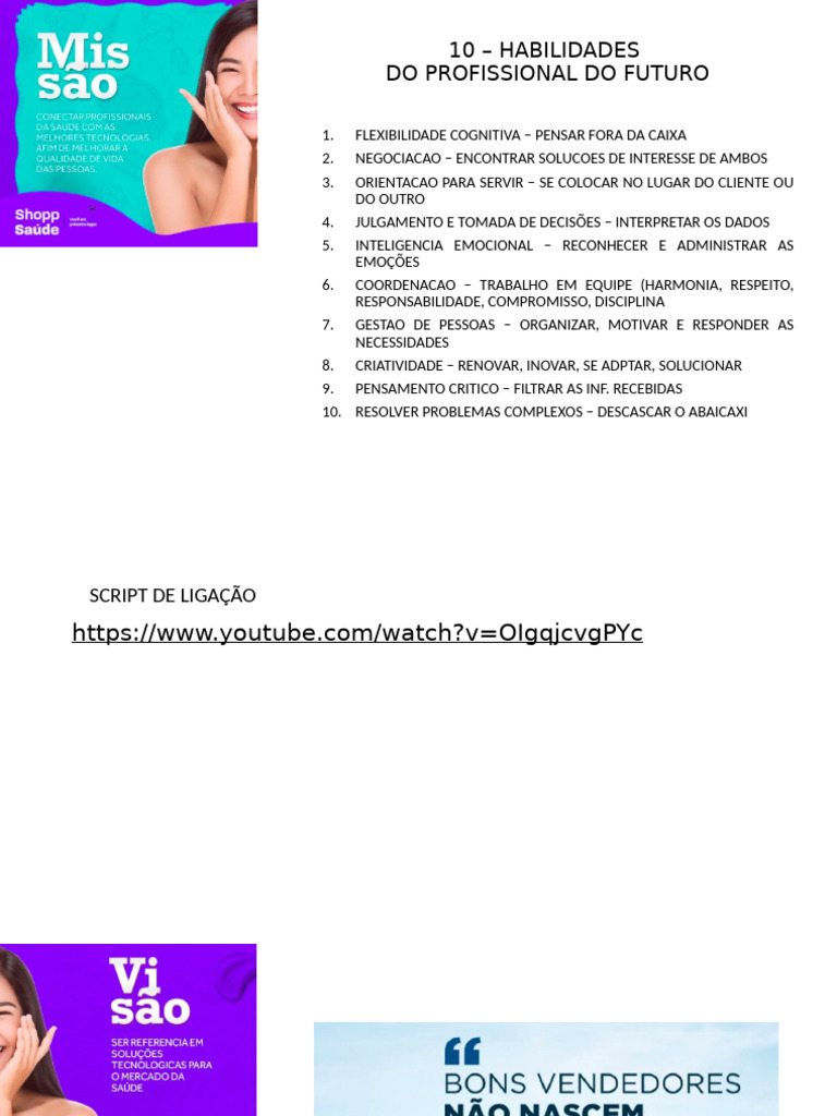 Habilidades Essenciais do Profissional Futuro | PDF
